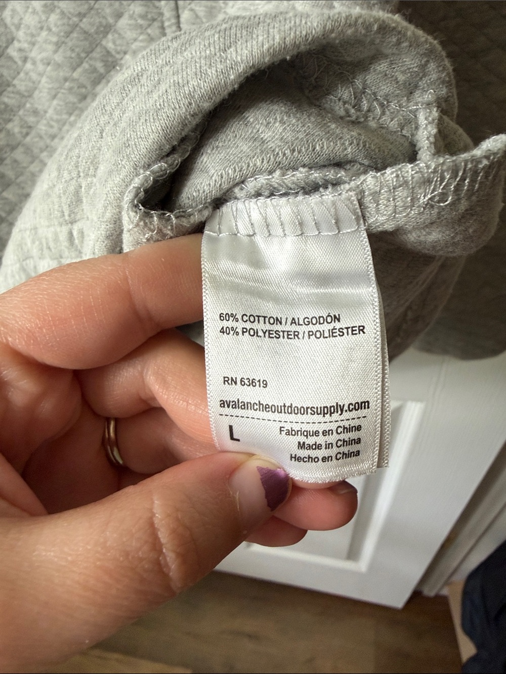 Avalanche Greeley Quilted Hoodie Sweatshirt - Picture 8 of 12